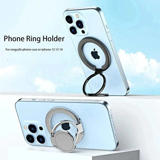 Magnetic Mobile Phone Bracket Ring Car Adjustable For iPhone